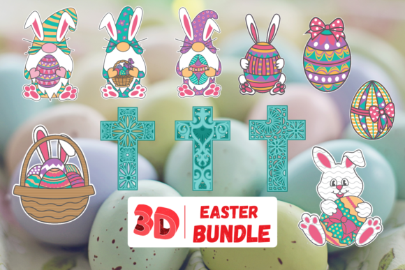 3D Easter SVG Bundle: Creative Tools for Every Occasion