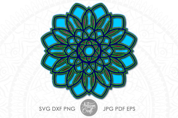 3D Layered Mandala: Exploring the Beauty and Utility of Layered Mandala SVG in Creative Projects