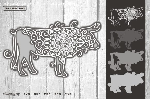 Buffalo Mandala Vector 3D Layered 2: A Powerful Design Tool for Creative Projects