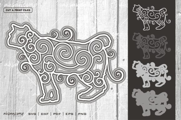 Cat Vector 3 SVG 3D Layered – A Powerful Tool for Modern Designers