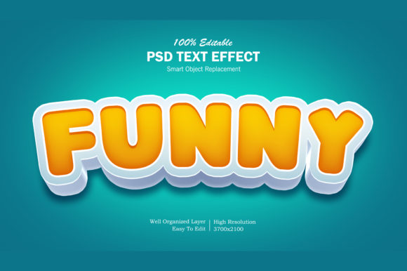 Funny 3D Photoshop Text Effect for Creative Projects