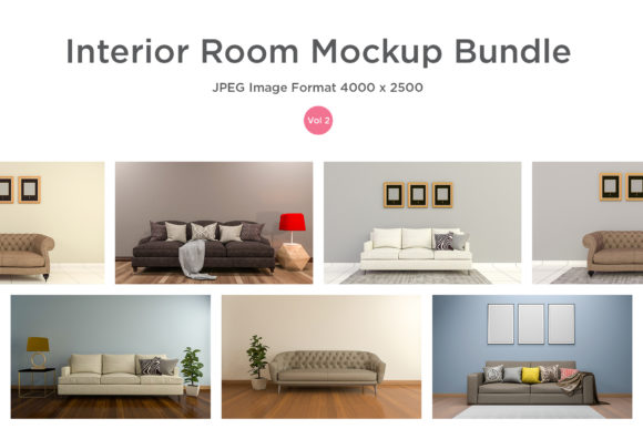 How 3D Rendered Interior Living Room Mockups Elevate Branding and Creativity