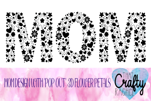 Mom Pop Up Petal Design: A Creative Font for Heartfelt Projects