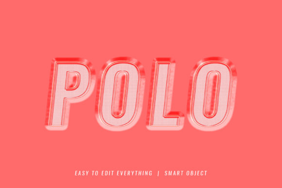 Polo 3D Embroidery Style Text Effect: Elevate Your Designs