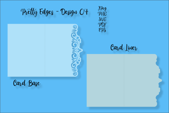 Pretty Edges - Design 04: A Versatile Card Kit for Creative Expression