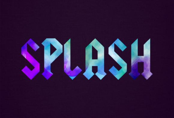 Splash 3D Spray Style Text Effect: Add Dynamic Flair to Your Designs