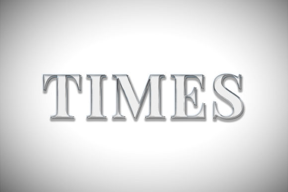 Unlock the Power of Times 3D News Healing Styletext Effect for Modern Design and Communication